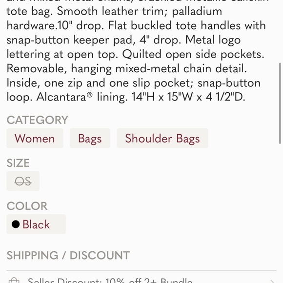 Jimmy Choo tote - Picture 8 of 9